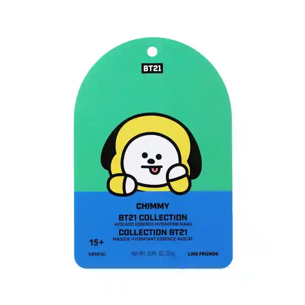 Mascarilla Hidratante Serie Bt21 Esencia Aguacate Miniso