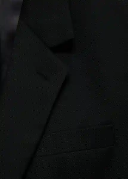 Blazer Americana na Boston Negro Talla 48 Hombre Mango