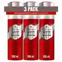 Desodorante Antitranspirante Hombre Old Spice Spray Sudor Defense Seco Seco 93 g Pack 3 Unidades