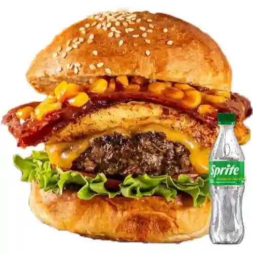 Combo Hamburguesa Criolla + Sprite Original 400ml