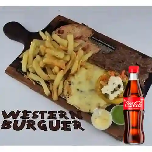 Combo Carne Asada Western + Coca Cola Original 300ML