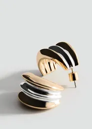 Pendientes Tyra Oro Talla 99 Mujer Mango