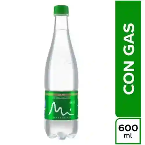 Agua Manantial Gas 600 ml