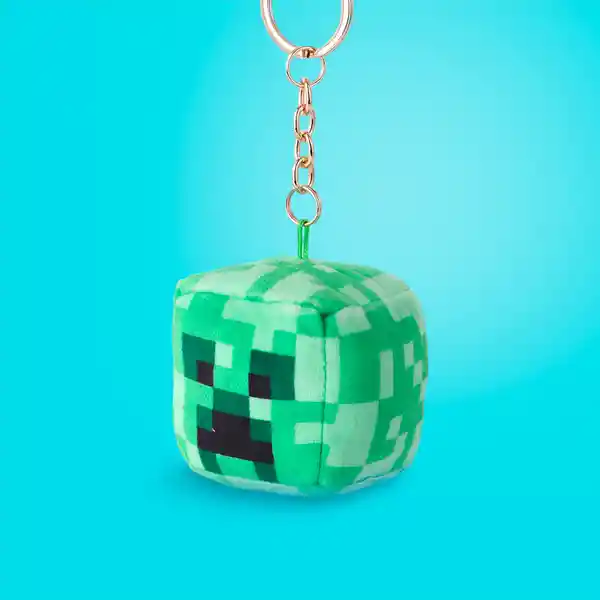 Llavero de Peluche Creeper Serie Minecraft Miniso