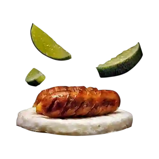Arepa con Porción de Chorizo