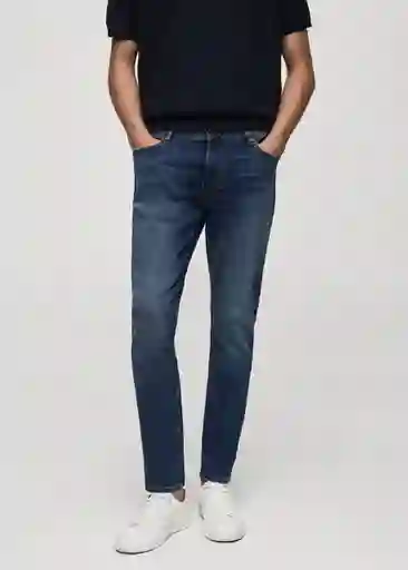 Jean Jude Tejano Oscuro Talla 38 Hombre Mango