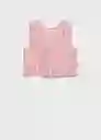 Blusa Jaipur Rosa Talla 13 Niñas Mango