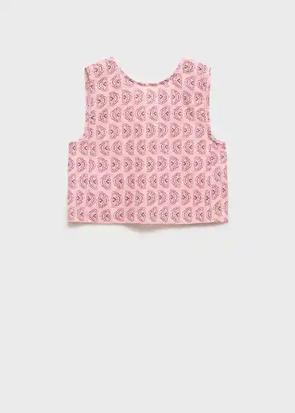 Blusa Jaipur Rosa Talla 13 Niñas Mango