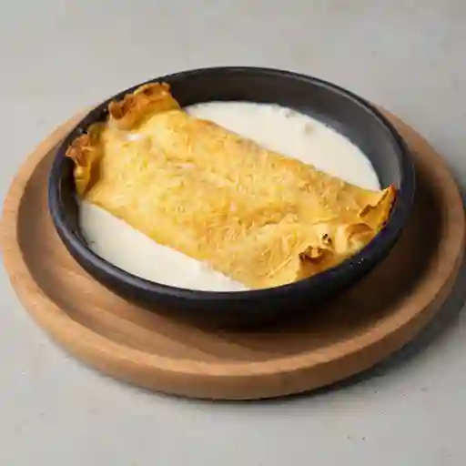 Crepes de pollo con champiñones