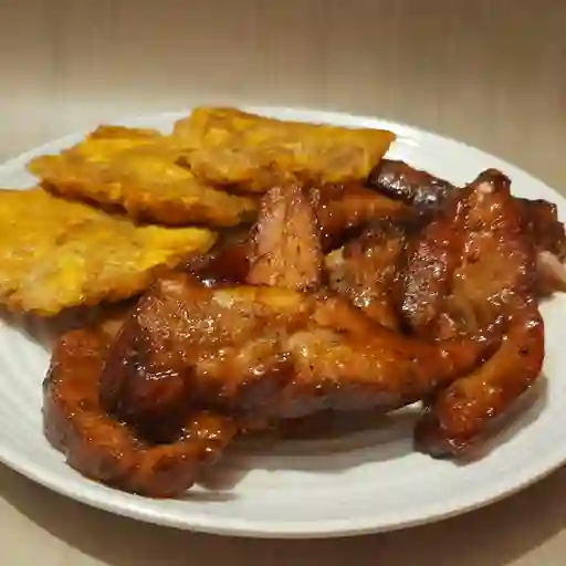 Costilla personal bbq