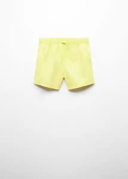 Vestido Bañador Fluor Amarillo Fluor Talla 11 Niño Mango