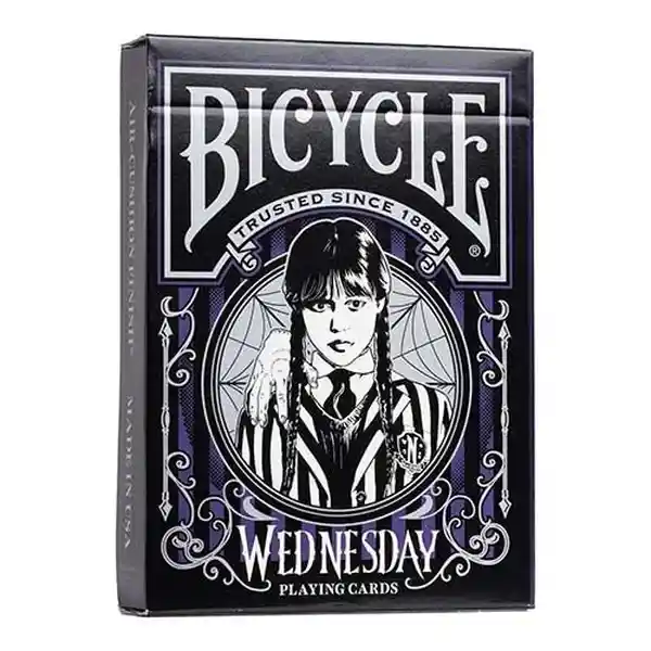 Bicycle Cartas Wednesday Merlina