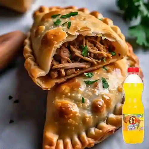 Combo Empanada de Carne + Hit Naranja Piña 500ml