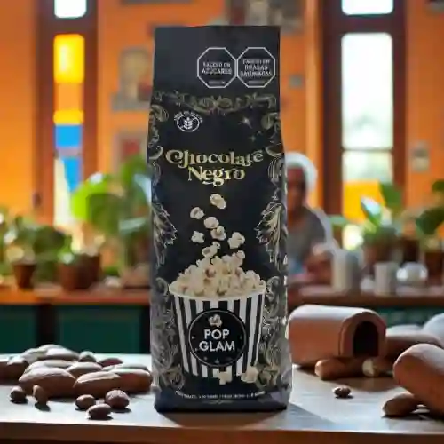 Crispetas con Chocolate Negro. 110 Grms