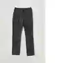 Pantalón Lillian Gris Claro Vigore Talla 38 Mujer Mango