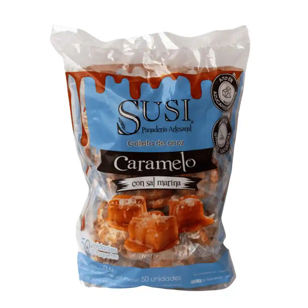 Susi Galleta Arroz Caramelo150 Gr