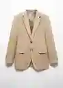 Blazer Americana Amalfi Camel Talla 54 Hombre Mango