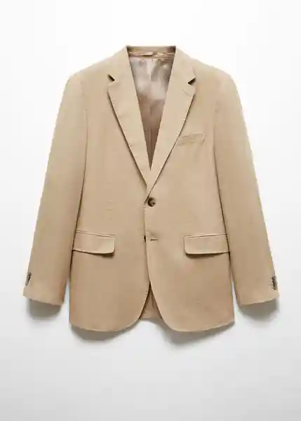 Blazer Americana Amalfi Camel Talla 54 Hombre Mango