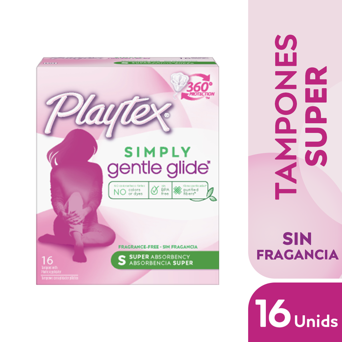 Playtex Tampón Simply Super 16 und