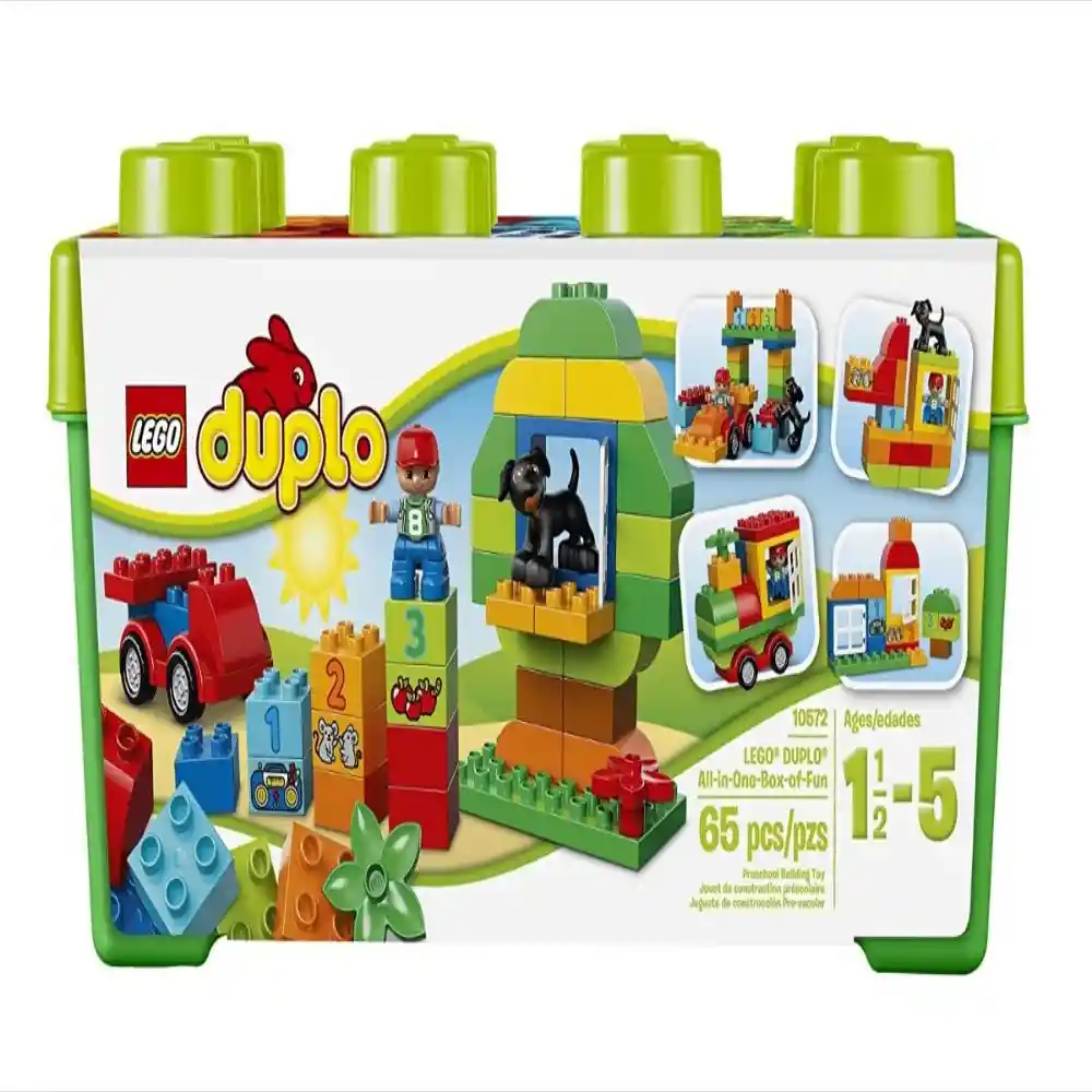 Lego Duplo Caja de Diversión Todo en Uno - - Caja