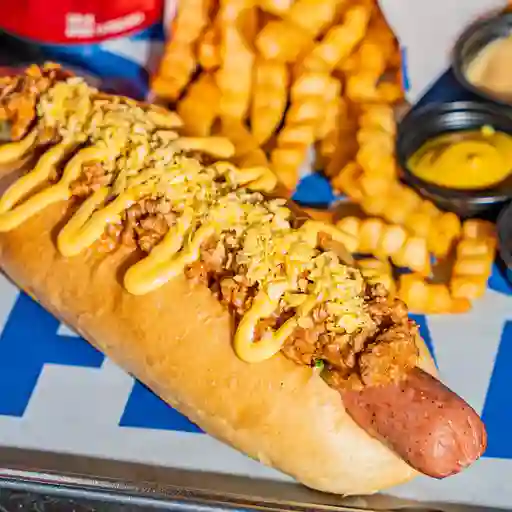 Chili dog en combo