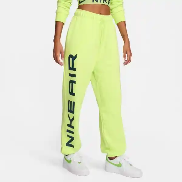 Nike Pantalón W Nsw Air Amarillo Para Mujer Talla L