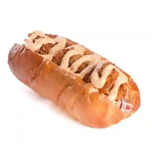 Crispy chicken dog