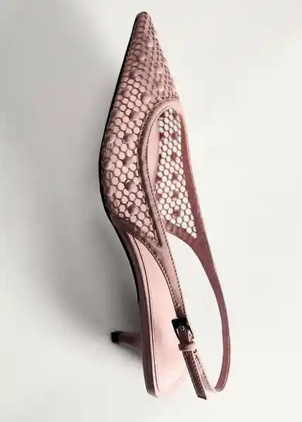 Zapatos Emond Nude Talla 37 Mujer Mango