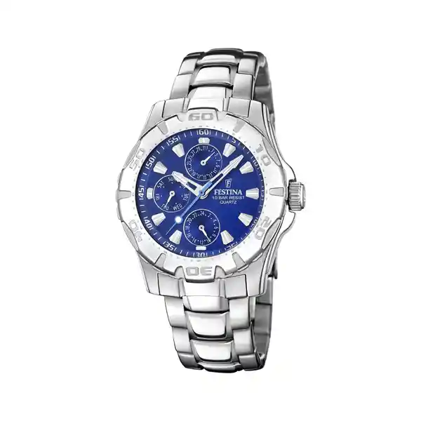 Festina Reloj Hombre Plateado F16242/m