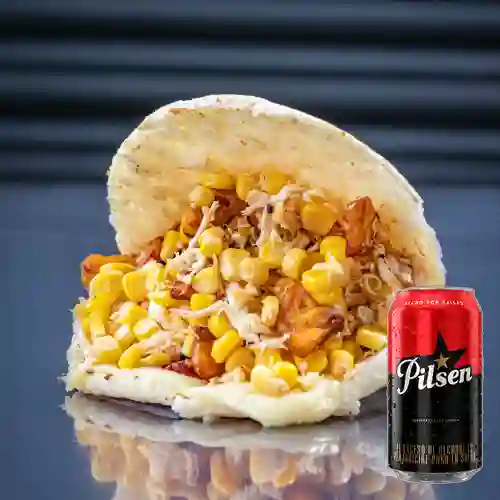 Combo Arepa Maduro + Pilsen 330ml