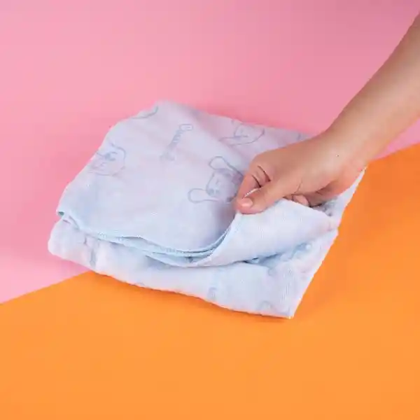 Toalla de Baño Absorbente Cinnamoroll Sanrio Azul Miniso