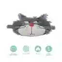 Antifaz Para Dormir Disney Cat Lucifer Peluche Gris Miniso