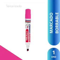 Offiesco Marcador Borrable Rosado Oe 510