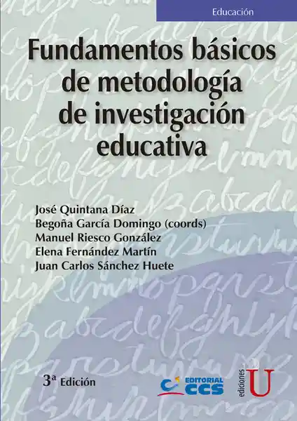 Fundamentos Básicos de Metodología de Investigación Educativa 3a