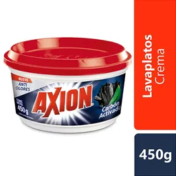 Axion Lavaplatos en Crema con Carbón