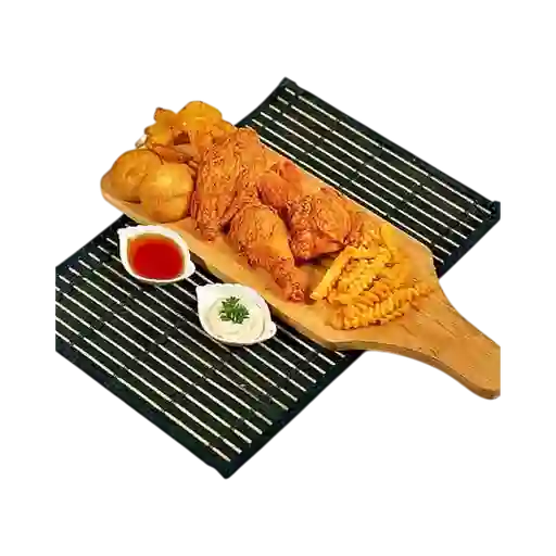 4 Piezas de Pollo Broaster