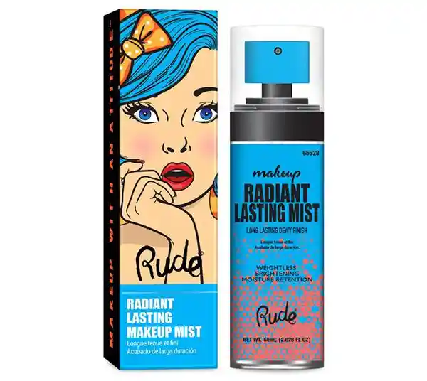 RUDE Fijador Radiant Lasting Makeup Mistcosmetics