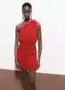 Vestido Michelle Vino Talla S Mujer Mango