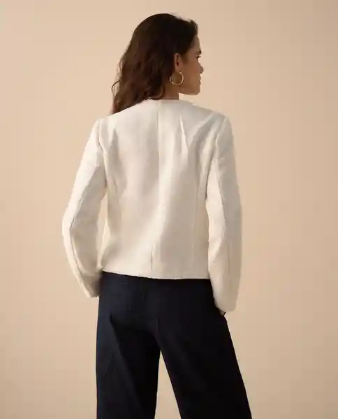 Chaqueta Blanco Puro Claro Talla S 421G202 Esprit