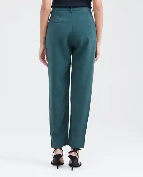 Pantalón Sartorial Verde Nafta Ultra Oscuro 8 Chevignon