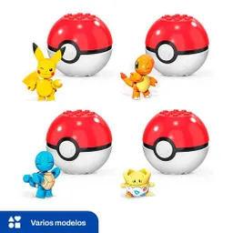 Mega Bloks Pokebola Pokémones Surtidos