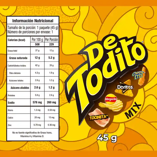 Detodito Snack Mix 45 g