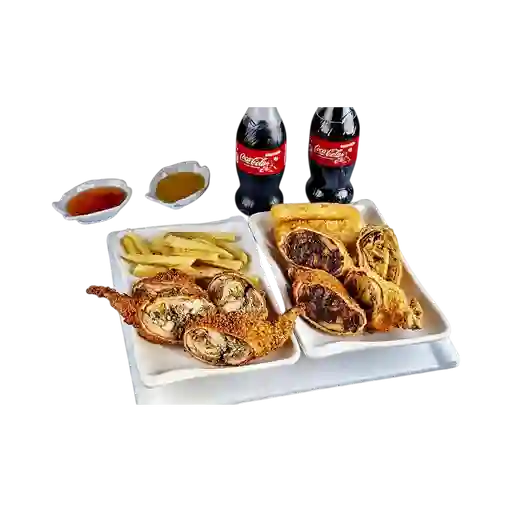 Combo Alitas Mexicana y Chicharrona