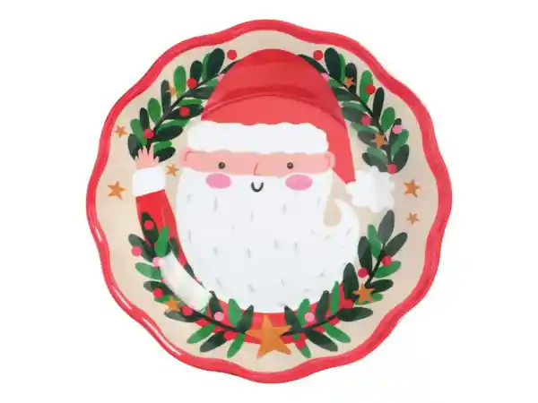 Plato de Navidad Melamina Ref. 3230012000010