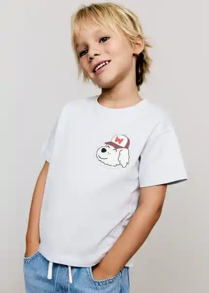 Camiseta Woof Celeste Talla 66 Niños Mango