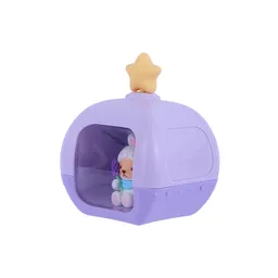 Lámpara Nocturna Led Sakura Lavanda Serie Teddy Bear Miniso