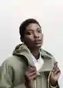 Abrigo Parka Perfume Khaki Talla XL Mujer Mango
