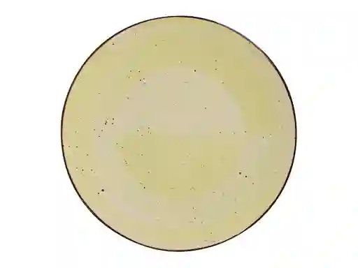 Plato de Comida Rústico Amarillo Casaideas