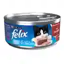 Felix Alimento para Gato Paté Salmon Original 