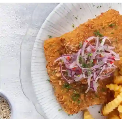 Fielte Blanco a la Milanesa